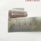 3.6cm T shape brown