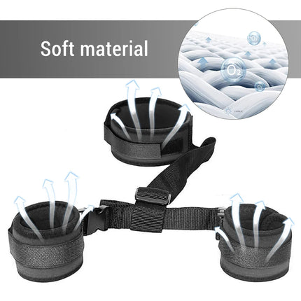 BDSM Bondage Erotic Products Plush Backhand Collar Restraint Strap Female Flirting Sexual Slave Adult Games Sex Toys for Couples