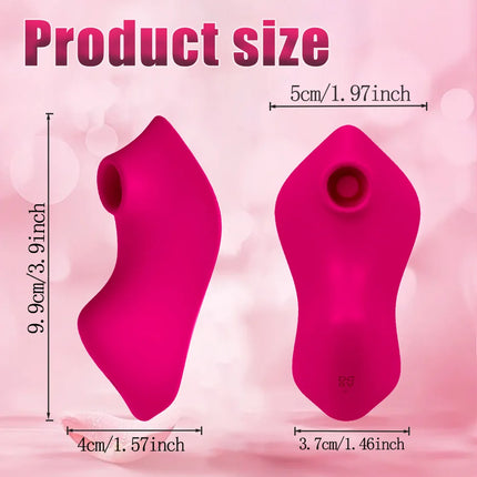 Wearable Sucking Vibrator 9 Modes APP Control Sucker Vibrator Vagina Clitoris Stimulator Double motor Oral Sex Toys for Women