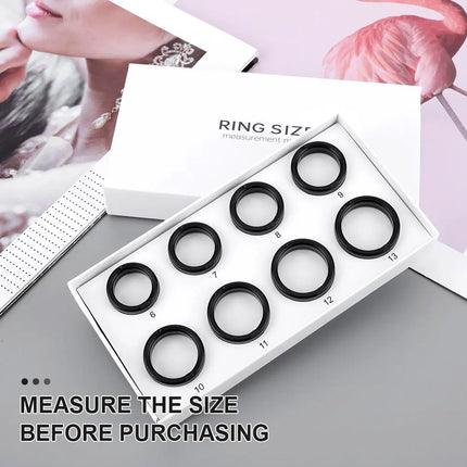 Smart Ring Sizing Kit Sizing Kit Size First Before You Buy 8 Sample Ring Sizes Size Before You Buy The Smart Ring Sizes 6 To 13