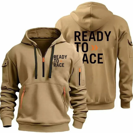 Autumn Men Women Sweatshirt Ready To Race Enduro Cross Motocross Bitumen Bike Tracksuit Pullover Hoodie Loose Streetwear Tops