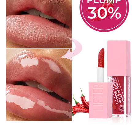 Chili Lip Plumper Oil Serum Instant Long Lasting Volumising Essence Oil Repair Lip Fine Lines Increases Elasticity Sexy Lip Balm