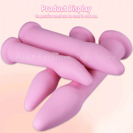 Pink Huge Fist Soft Anal Plug Large Butt Plug Arm Dildos Anal vagina Dilator Masturbator Sex toys For Couples Prostate Massagers