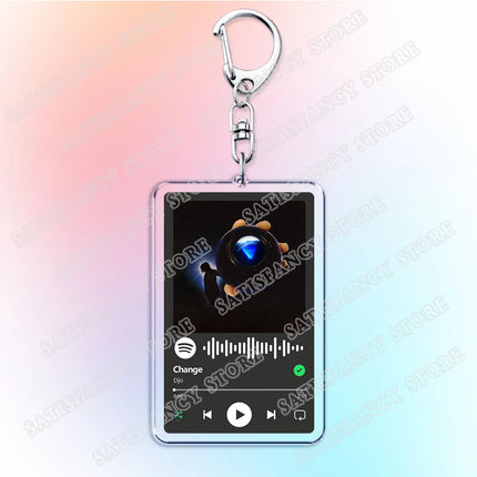 Hot Music Keychains Running Up That Hill (A Deal with God) End of Beginning Kate Bush Djo Song Keying Jewelry Fans Friends Gifts