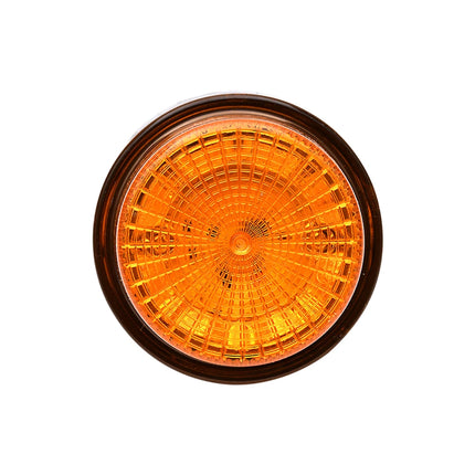 1pcs 12V 24V Car LED Strobe Rotating Warning Light Flashing Emergency Light Van Truck Side Lights Indication Lights