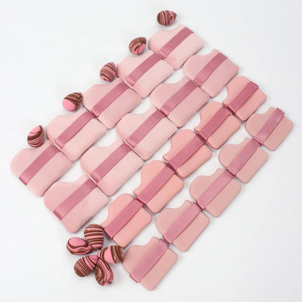 30-Piece Makeup Sponge Set, for Setting Makeup, Applying Makeup, Suitable for All Skin Types