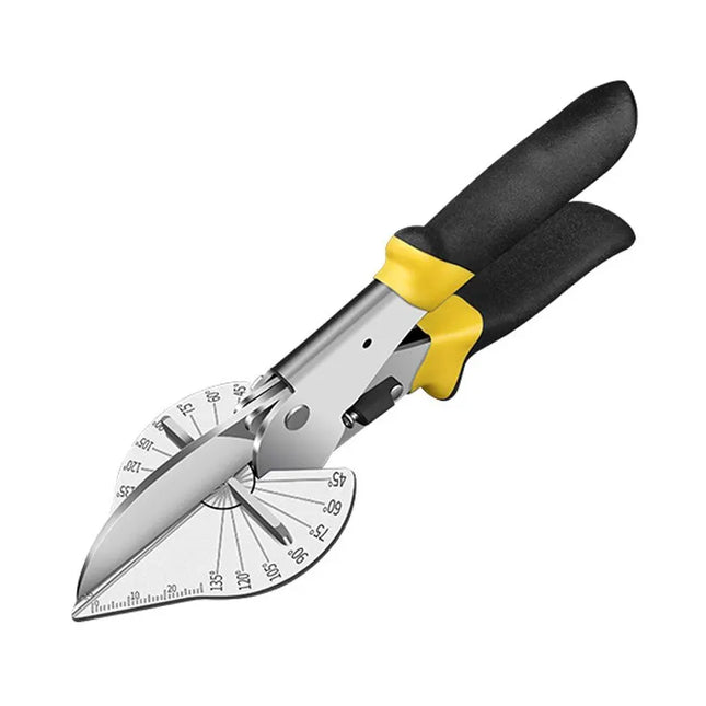 45-135 Degree Multi Angle Corner Scissors Mitre Wall Panel Wire Slot Cutter Plastic Pipe Hose Scissors Tool
