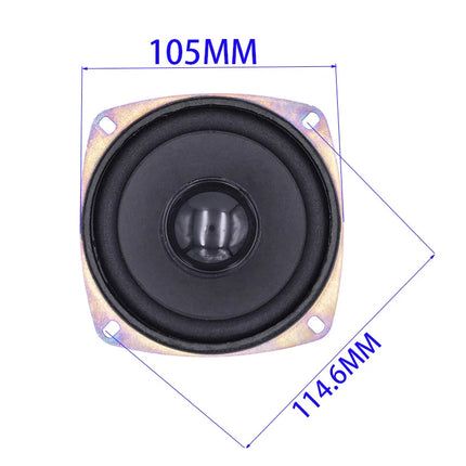 Tenghong 1pcs 4 Inch Woofer Speaker 4 Ohm 10W 8 Ohm 20W Portable Audio Bass Speaker 105MM Full Range Loudspeaker Home Theater