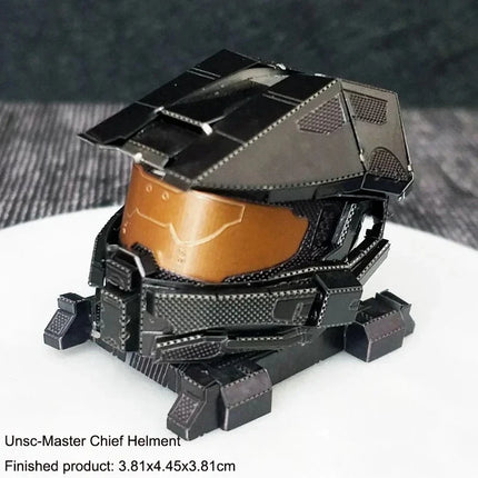 Colorful 3D Metal Puzzle Assault Rifle Guardian Mantis Mecha Model Pelican Assembling Toy Puzzle Box for Adults Jigsaw Puzzle
