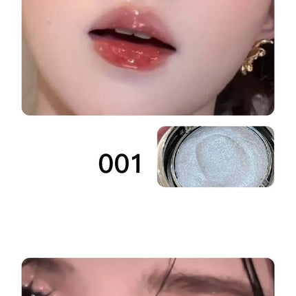 Light Shadow Highlighter Mashed Potato Diamond Shining High Gloss Paste Pearlescent Fine Flash Brightening Contouring Highlights
