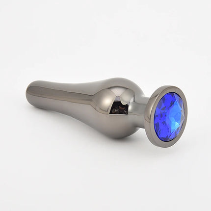 Gun Color Stainless Steel Anal Plug Dildo Sex Toys Products 3 Sizes Butt Plug For Women Sex Adult Game Prostate Massager