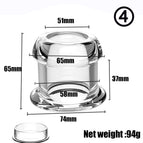 white XL with lid