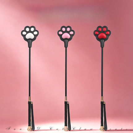 3 Colors Cute Cat Paw Design Cosplay Spanking Paddle Slave Sex Toys for Woman Men Paddle Spank BDSM Sex Whip Fetish Bondage Toys