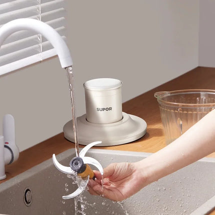 Supor Home Small Automatic Electric Meat Grinder Multifunctional Food Processor With Floating Cutter Mixer JRYC01-XF