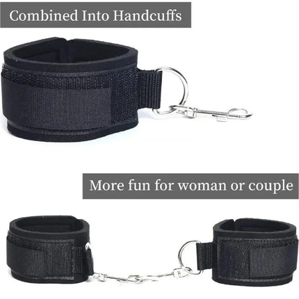 Adjustable Adult SM Hand And Leg Straps Restraints for Couples BDSM Sex Toys for Men Women Erotic Games Restraints Bondgae