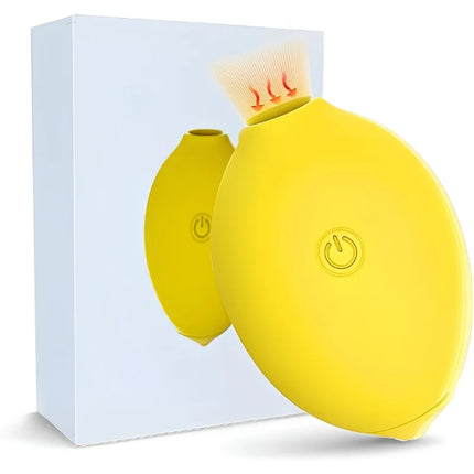Lemon Vibrator Sucking G-Spot Clitoral Stimulator Vibrating Massger 10 Modes Silicone Dildo Clitoral Sucker Sex Toy For Women