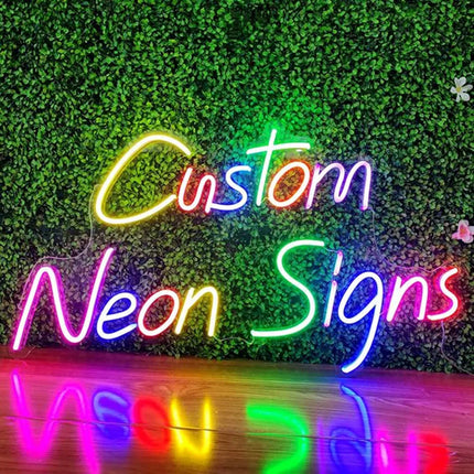 Custom Neon Led Sign Flex Aesthetic Room Decor Wall Hanging Marriage Birthday Party Studio Store Logo Design Custom Neon Lights