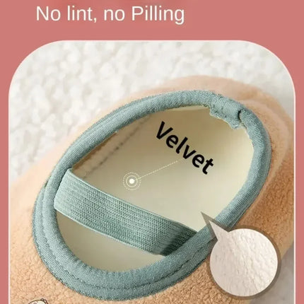 Baby Anti-slip Socks Newborn Warm Crib Floor Shoes with Rubber Sole for Children Boy Toddler Foot Girl Infant Cute Kids Slippers