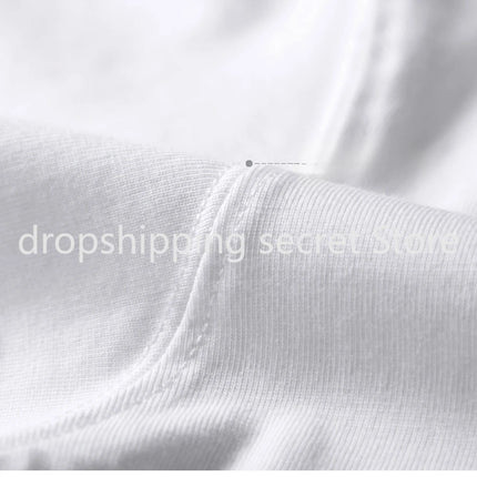 Summer Light Blue 300g Heavy Cotton Short-sleeved T-shirt Loose Men's and Women's Casual Half-sleeves Tee