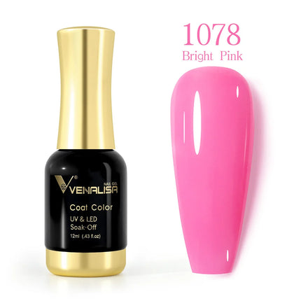 VENALISA Nail Gel Varnish TPO FREE Soak Off UV LED Organic Odorless Enamels Nail Art Colors 12ml 120Colors UV Gel Nail Polish