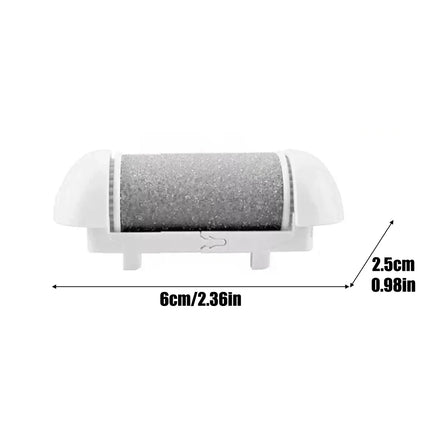 3PC Pedicure Kit Replacement Roller Heads Pedi Foot File Callus Shaver for Cracked Heels And Dead Skin Foot Care Accessory
