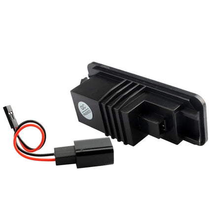 1/2PCS For VW Passat B6 CC Eos Golf 4 5 6 7 MK7 Polo Superb Seat Leon Altea LED Number License Plate Lights Assembly With Canbus