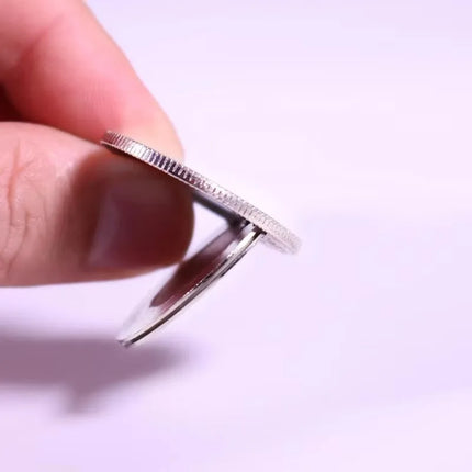 Funny Magnetic Flipper Coin Butterfly Coin (Half Dollar) Magic Tricks Magician Accessories Close Up Props Gimmick Appear Magia