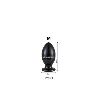 6 Size Buttplugs Anal Beads Balls Cunt Plug Dilatador Anal Plug Sex Toys Small And Big 9.5cm Huge Anal Plug Toys For Women Men
