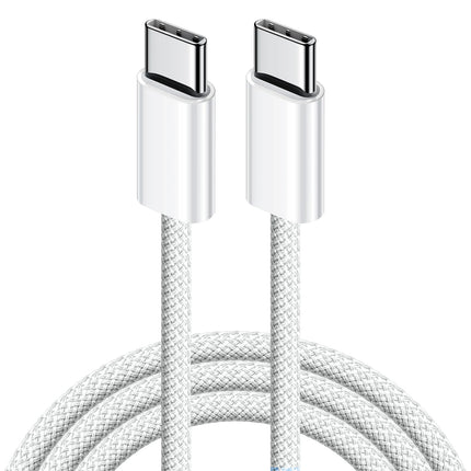 Type C to Type C Fast Charging PD 60W 1m 2m Mobile Phone Date Cable For Iphone15 16 17 Samsung Huawei USB C to C  Charger Cable