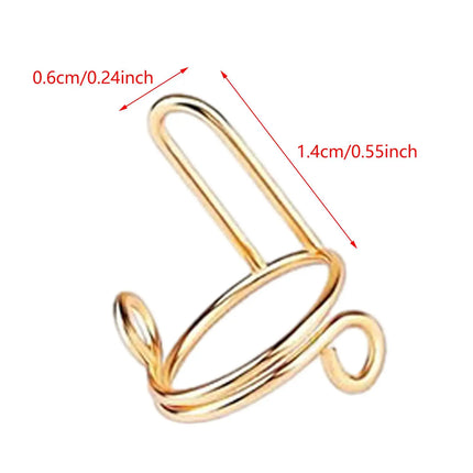 10Pcs Fingernail Rings Daily Wear Detachable Women Gift Halal Nail Ring Set