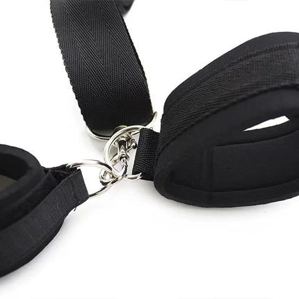 Adult Bondage Gear SM Back Handcuff Restraint Set Mouth Gag Slave Play Sextoy Bondage Kit for Adult Gear Adult Couple Woman 18+