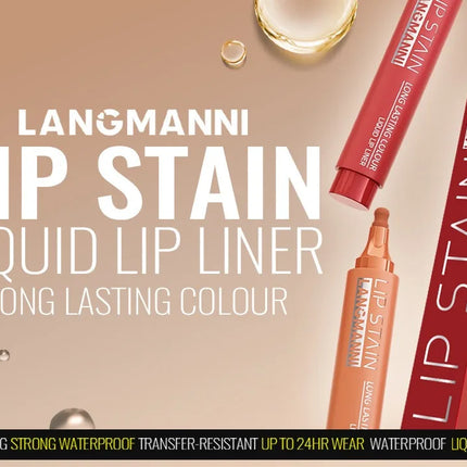 Gourd Nib Liquid Lipliner Pen Matte Waterproof Plumping Stain Quick-dry Lipstick Natural Lip Liner Marker Outline Contour Makeup