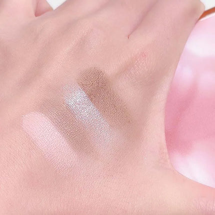 Sweet Mint Highlighter Contour Shading Powder Palette Makeup Matte Bronzer Highlight Glitter Brighten Face Blush Nose Contouring