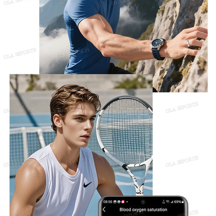 New 6.3mm Thin Smart Ring Health Monitor Smartring Outdoor Waterproof Ring Heart Rate Body Temperature Monitoring Sports rings