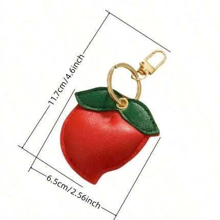 Cute Banana And Fruit Keychains For Bag Backpack Car Keys Decoration