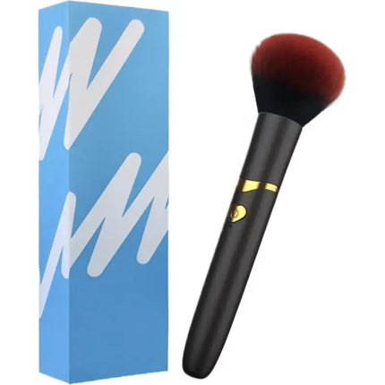 Electric Makeup Brush, USB Rechargeable Cosmetic Brush 10 Gear Vibration Makeup Brush For Liquid Powder Blusher Concealer