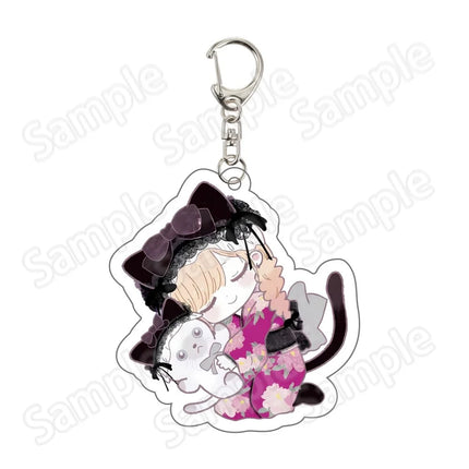 Anime My Dress-Up Darling 10cm Chibi  Acrylic stand Marin Kitagawa Sajuna Inui Shinju Inui Nowa Sugaya Cartoon keychain Cosplay
