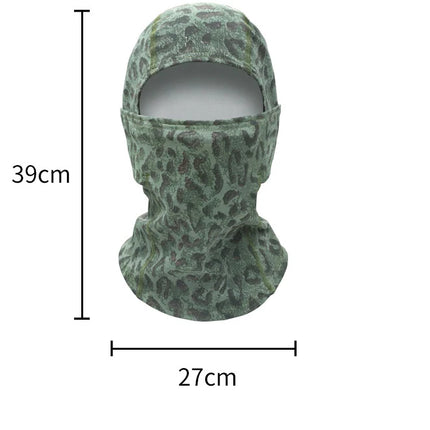 Heat Reactive Balaclava Unisex Temperature Sensitive Color Change Ski Mask Full Head Wrap Motorcycle For Hiking Cycling
