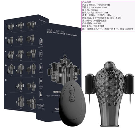Male Masturbation Glans Vibrators Adult Sex Toy for Men Glans Trainer Male Delay Lasting Trainer Vibrators for Men Penis Massage
