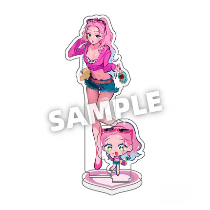 Anime ALIEN STAGE IVAN TILL LUKA SUA MIZI Gift Toy Acrylic Stand Model Action Figure Ornament Accessories Model Desktop keychain