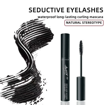 4D Mascara Ultra Long Lasting Mascara Waterproof Mascara Liquid Fiber Mascara Non-adhesive Naturally Slender Non-smudged Makeup