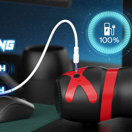Male Masturbator 9 Sucking Vibrating Modes Blowjob Sex Toys App Control Penis Pump 3D Textured Sleeve Pocket Pussy for 18+ Men