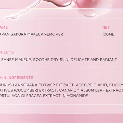 Makeup Remover Gentle Facial Cleansing Water Soothing Micellar Solution for Sensitive Skin, Travel Remover Face Skincare 100ml