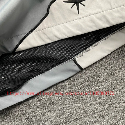 2026 New  RHUDE Men's Print Casual Shorts Loose Fit Nylon Drawstring Basketball Street Beach Shorts with Pockets Fast Delivery