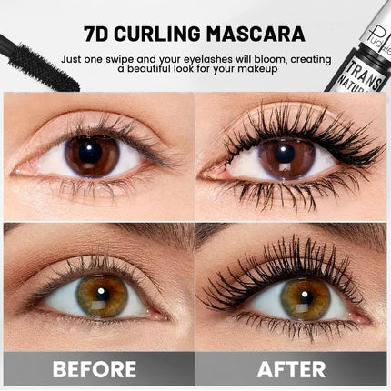 1pc Kiss Beauty 5D Volume & Lengthening Mascara - Waterproof, Sweat-Resistant, Smudge-Proof, Easy to, 24-Hour Lasting