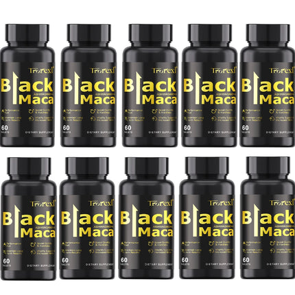 Male Enhancing Libido Organic Maca -60 Tablets 100% Pure Non-GMo Supports Reproductive HealthNatural Energizer Fast Acting