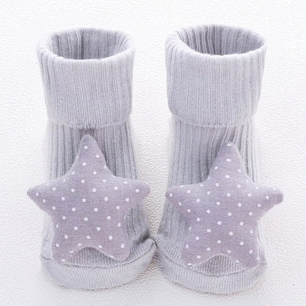Baby Socks Girls Clothes Boys Slipper Newborn Accessories Anti Slip Bow Lion Cute Kids Toddlers Children Gift Infant Stuff Toy