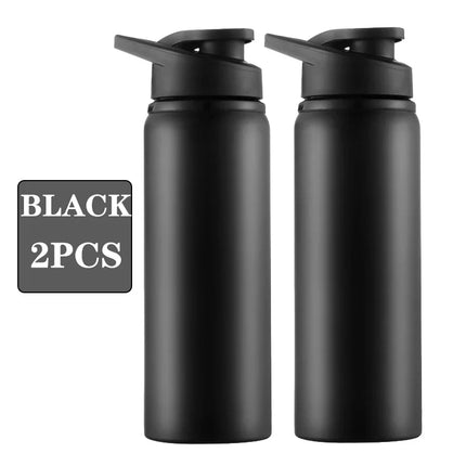 Metal Portable Water Bottle Leakproof Reusable Outdoor Sports Cup for Cycling Hiking Gym Halloween Gift Christmas Gift Travel