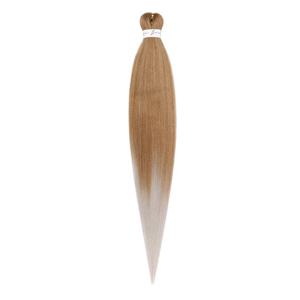 Pre-stretched Synthetic Braiding Hair Ombre Professional Easy  Hot Water Setting Soft  Crochet Braid Hair  Extensions