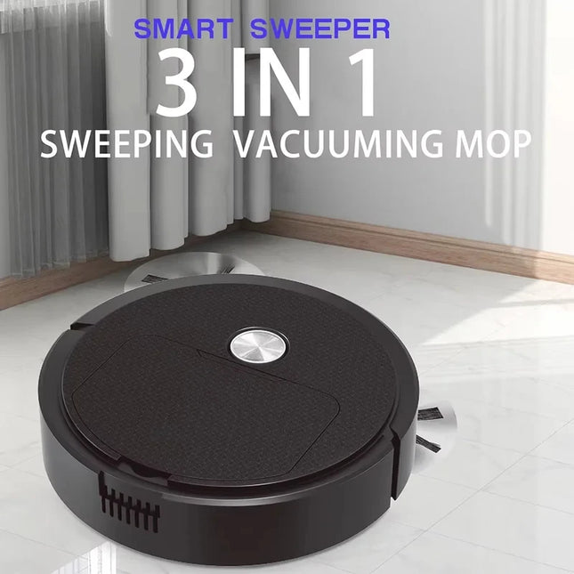 NEW 3-in-1 Smart Sweeping Robot Home Mini Sweeper Sweeping and Vacuuming Wireless Vacuum Cleaner Sweeping Robots For Home Use